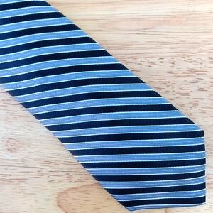 Classic Striped Black and Gray Men's Tie